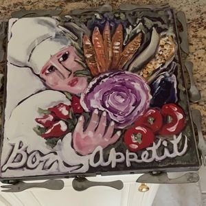 Bin appetit signed picture